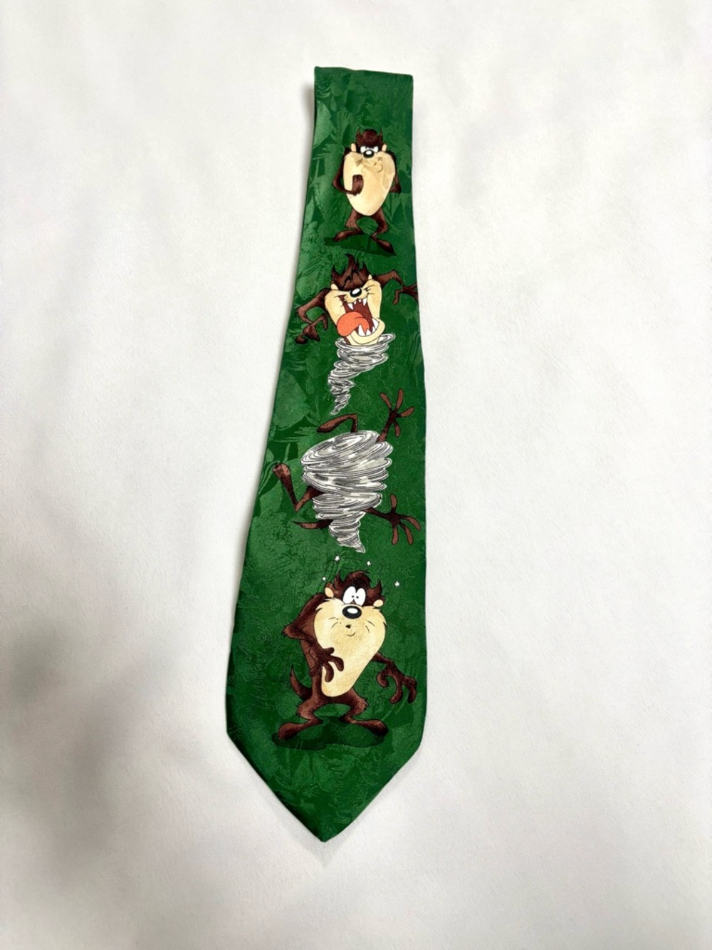 Warner Bros. Green Taz Novelty Tie